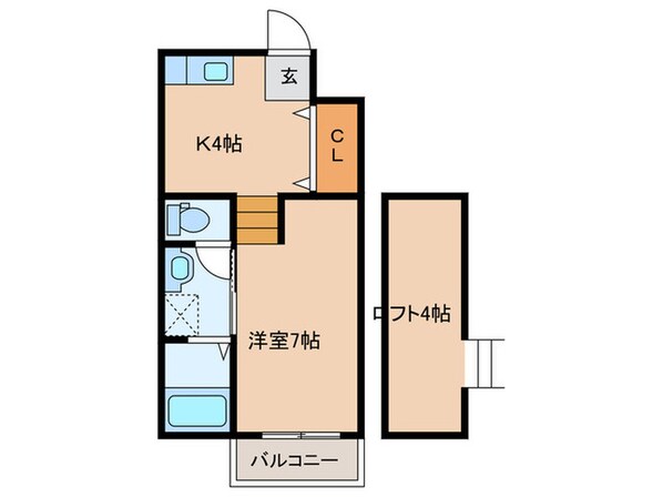 ブローテ石丸の物件間取画像